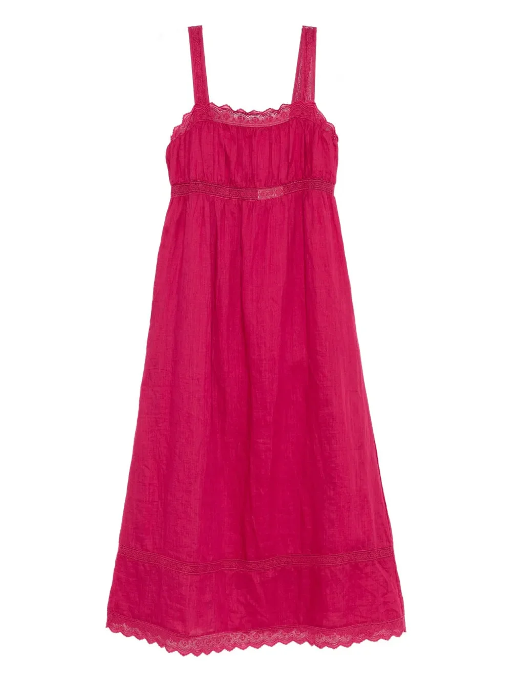 Grace Shift Dress in Dragon Fruit - 1