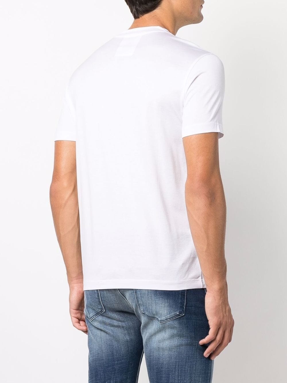 logo-print crewneck T-shirt - 4
