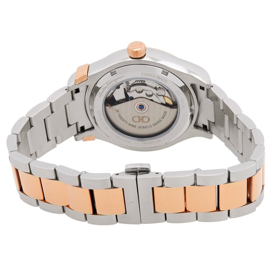 Ferragamo 1927 Automatic Grey Dial Men's Watch SFU800424 - 3