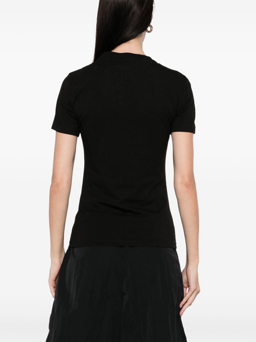 Cotton T-shirt with logo - 2