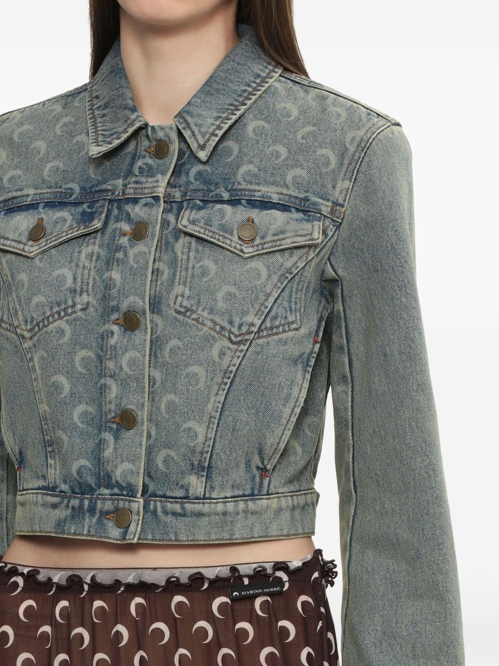 Moon Laser cropped jacket - 5