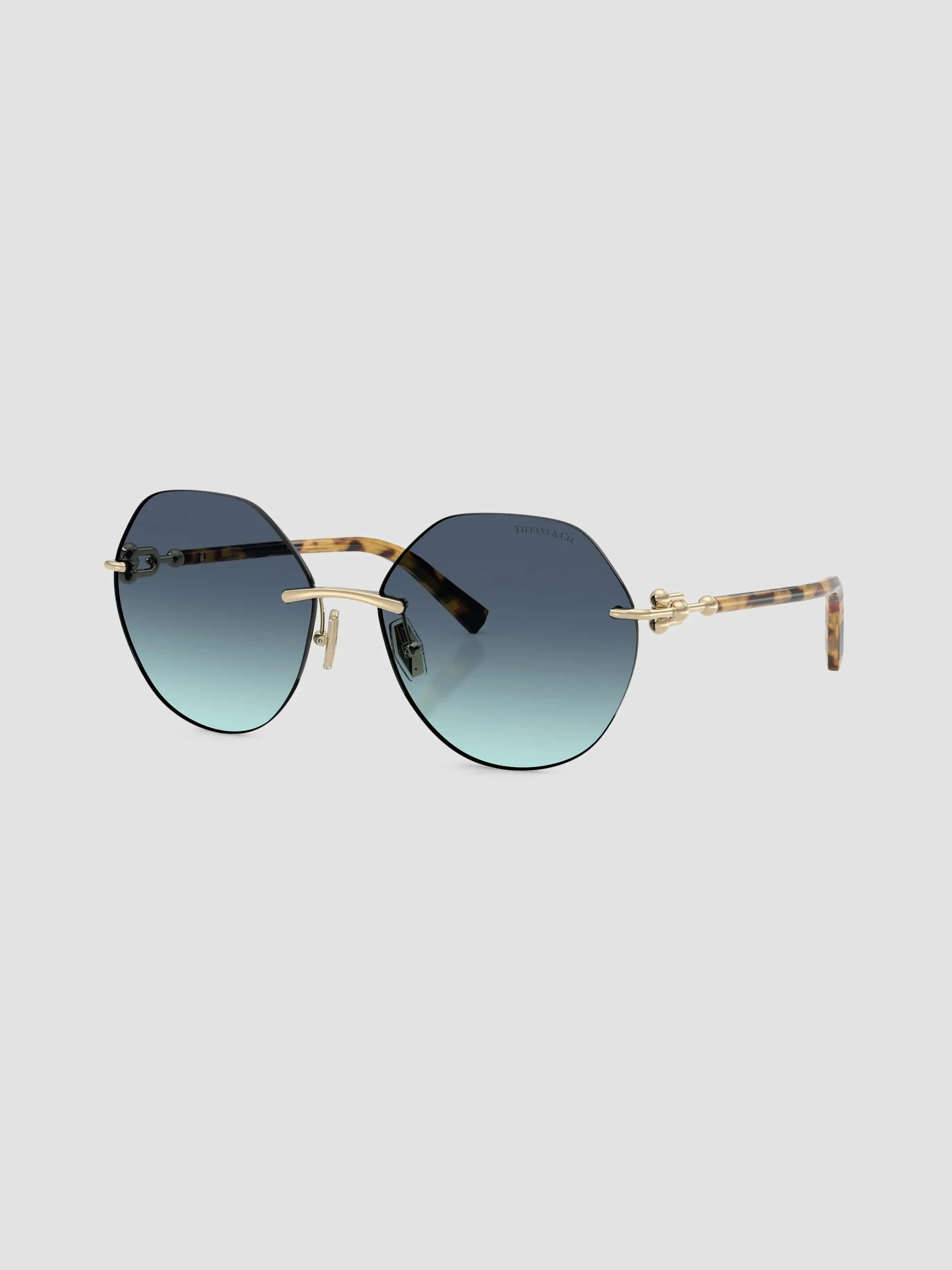 Women's 58MM Geometric Sunglasses - Gold - 1