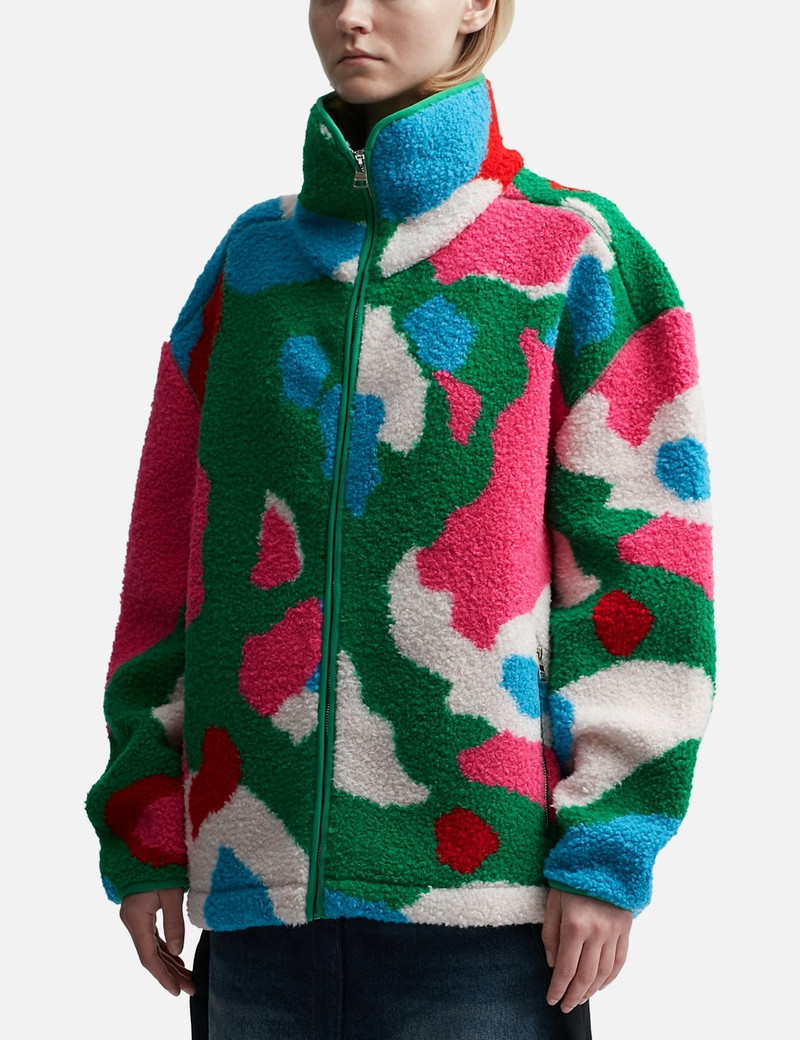 JW Anderson GRAPHIC FLEECE JACKET outlook