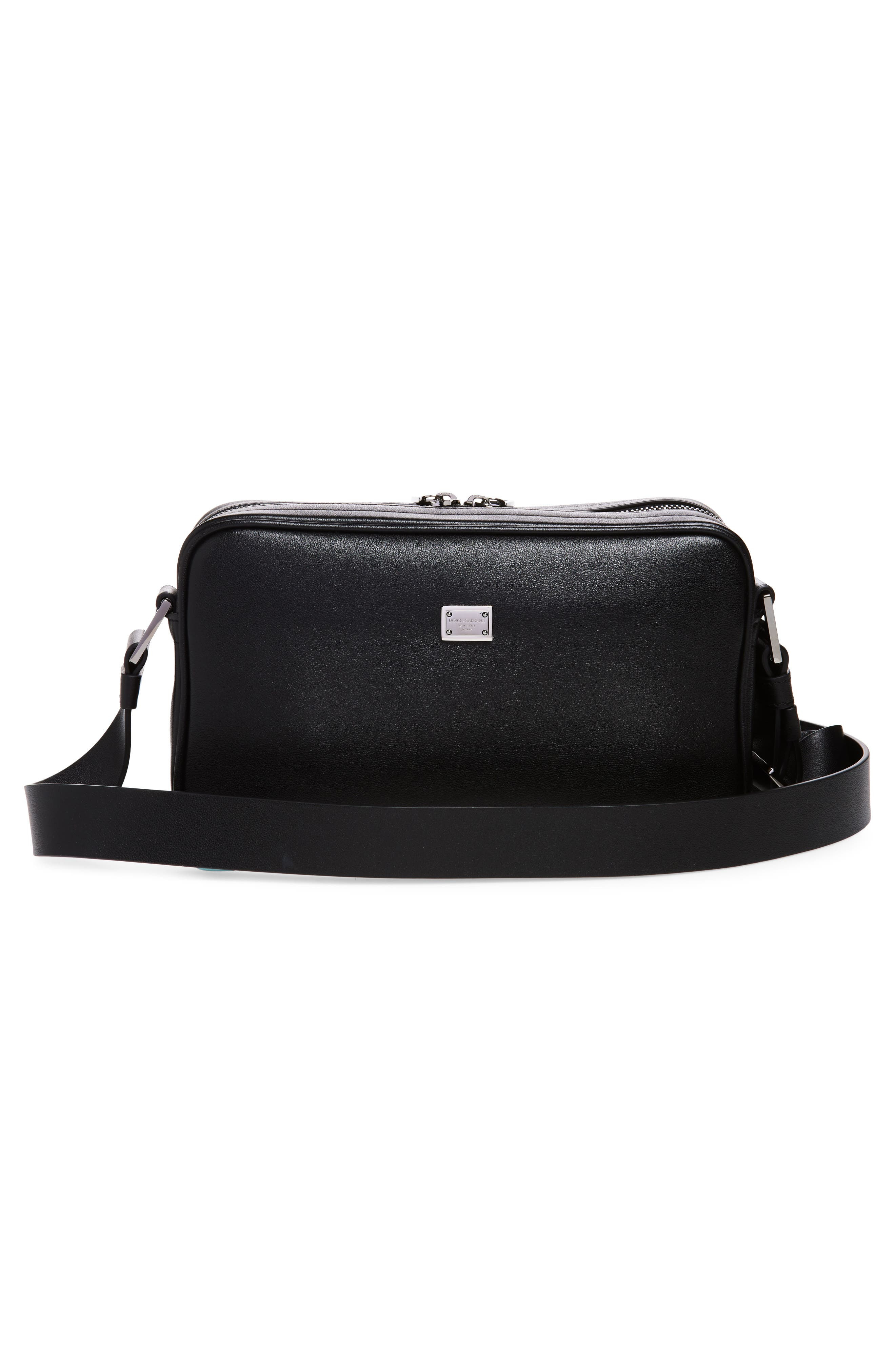 Dolce&Gabbana Cali Leather Belt Bag in 80999 Nero at Nordstrom - 4