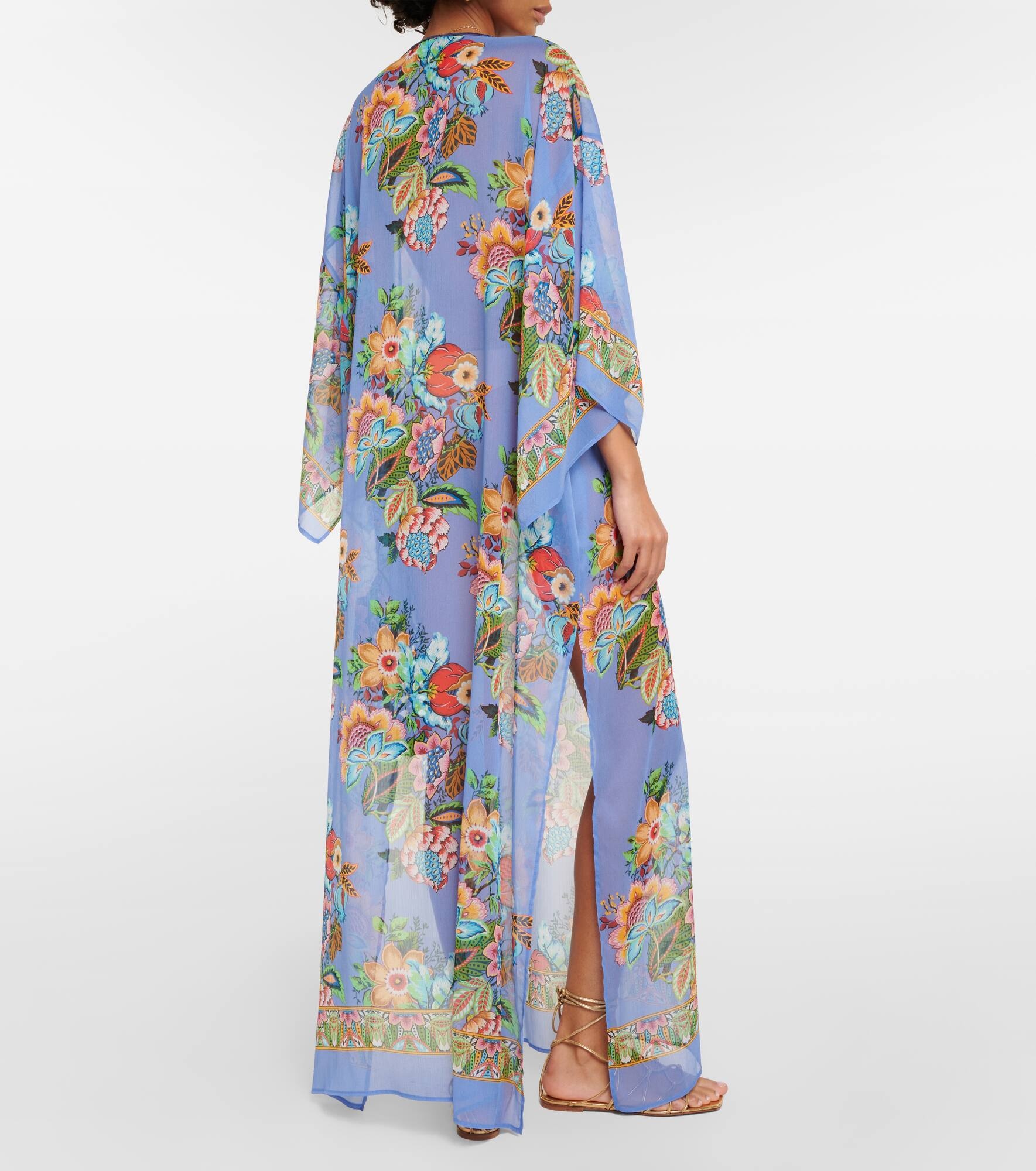 Printed beach cover-up - 3