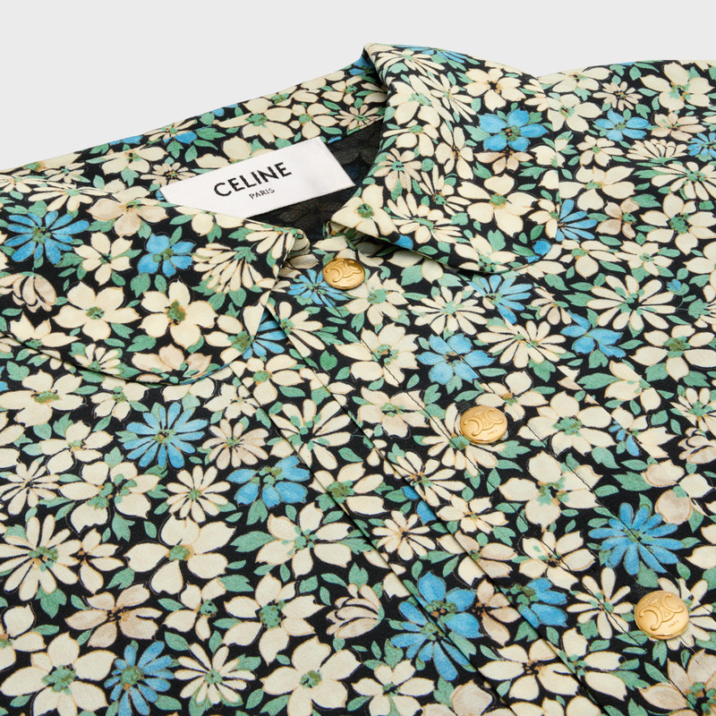 babydoll mini dress in crepe de chine 3