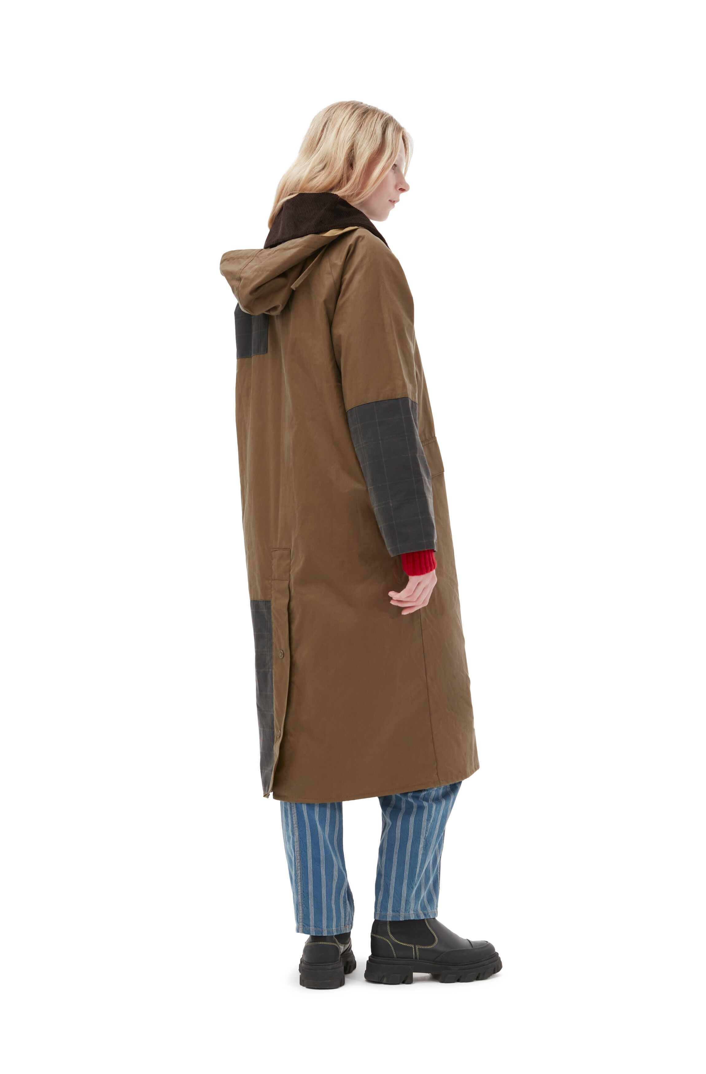 GANNI X BARBOUR BURGHLEY COAT - 7