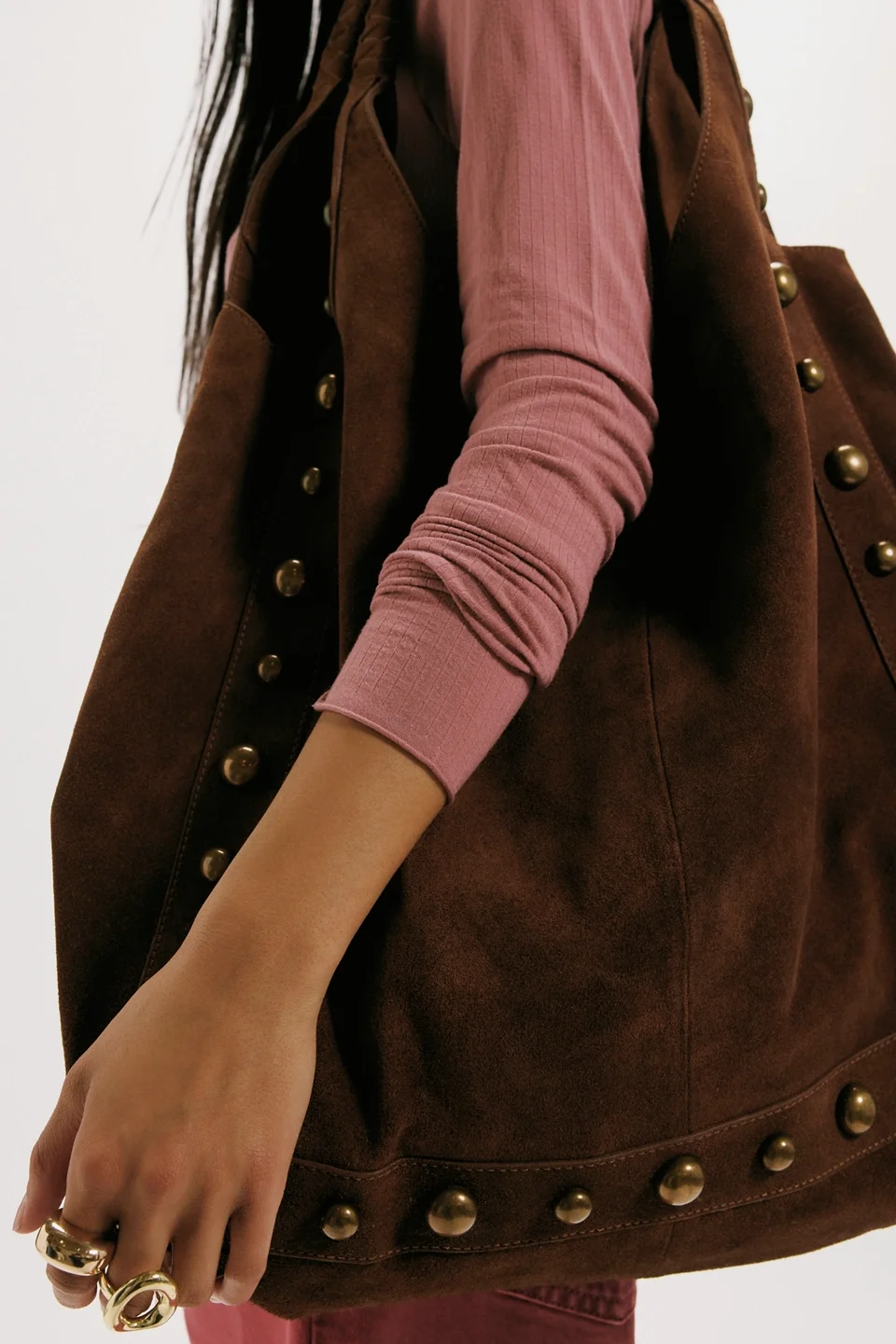 See You Soon Studded Tote - 1