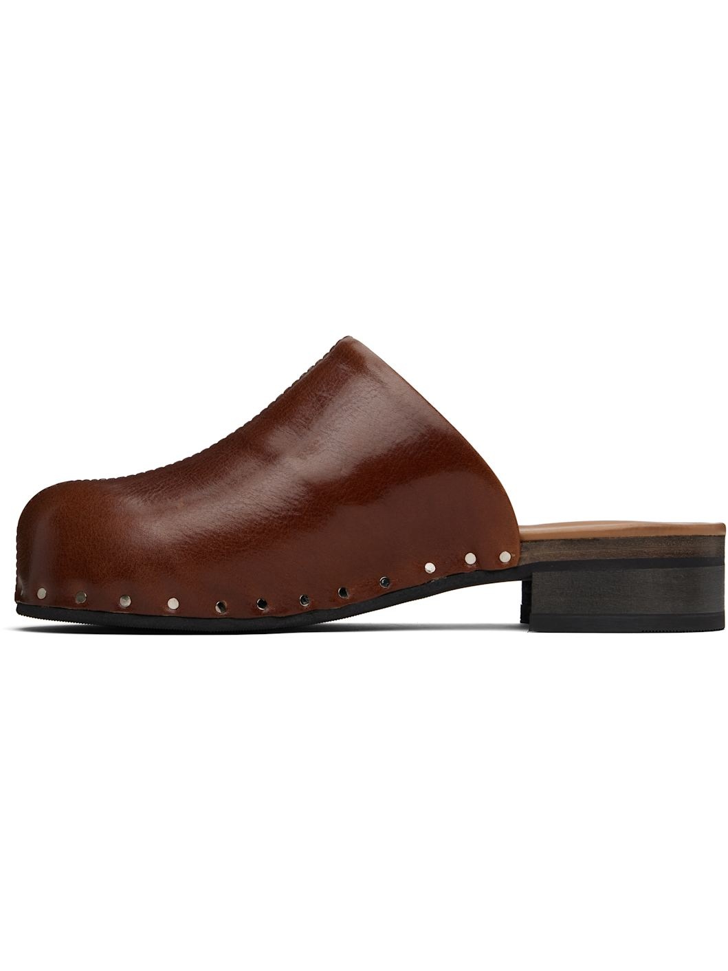 Brown Naoto Clogs - 3