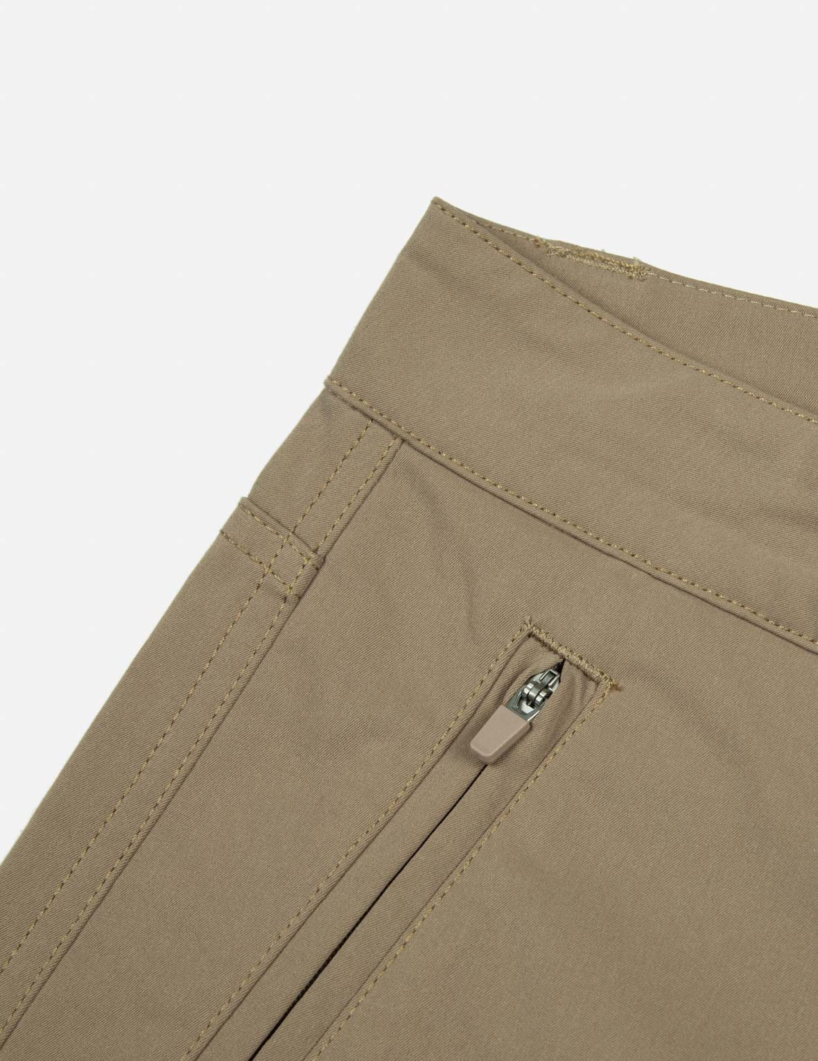 KAMON AND SEAGULL EMBROIDERY LOOSE FIT CARGO PANTS - 9