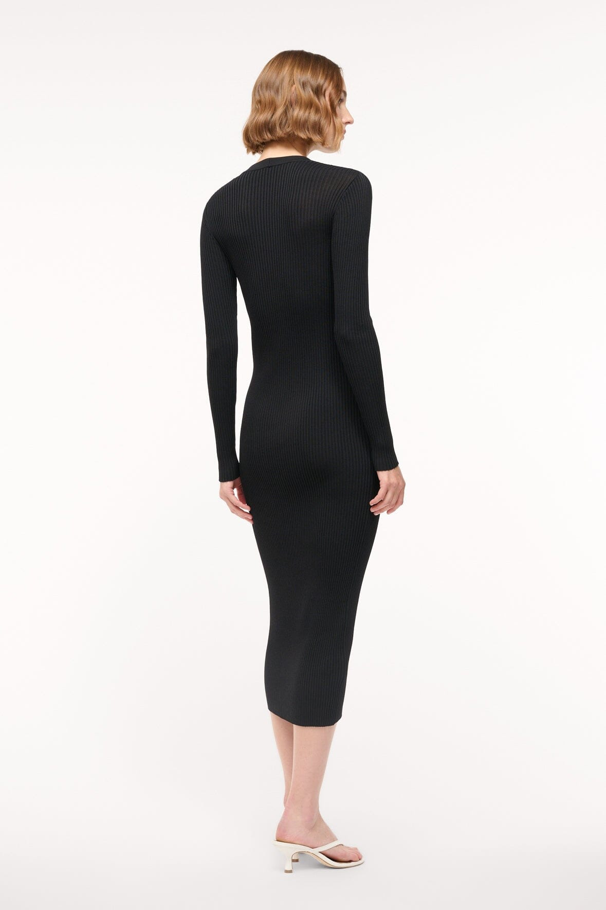 STAUD SHOKO SWEATER BLACK - 4