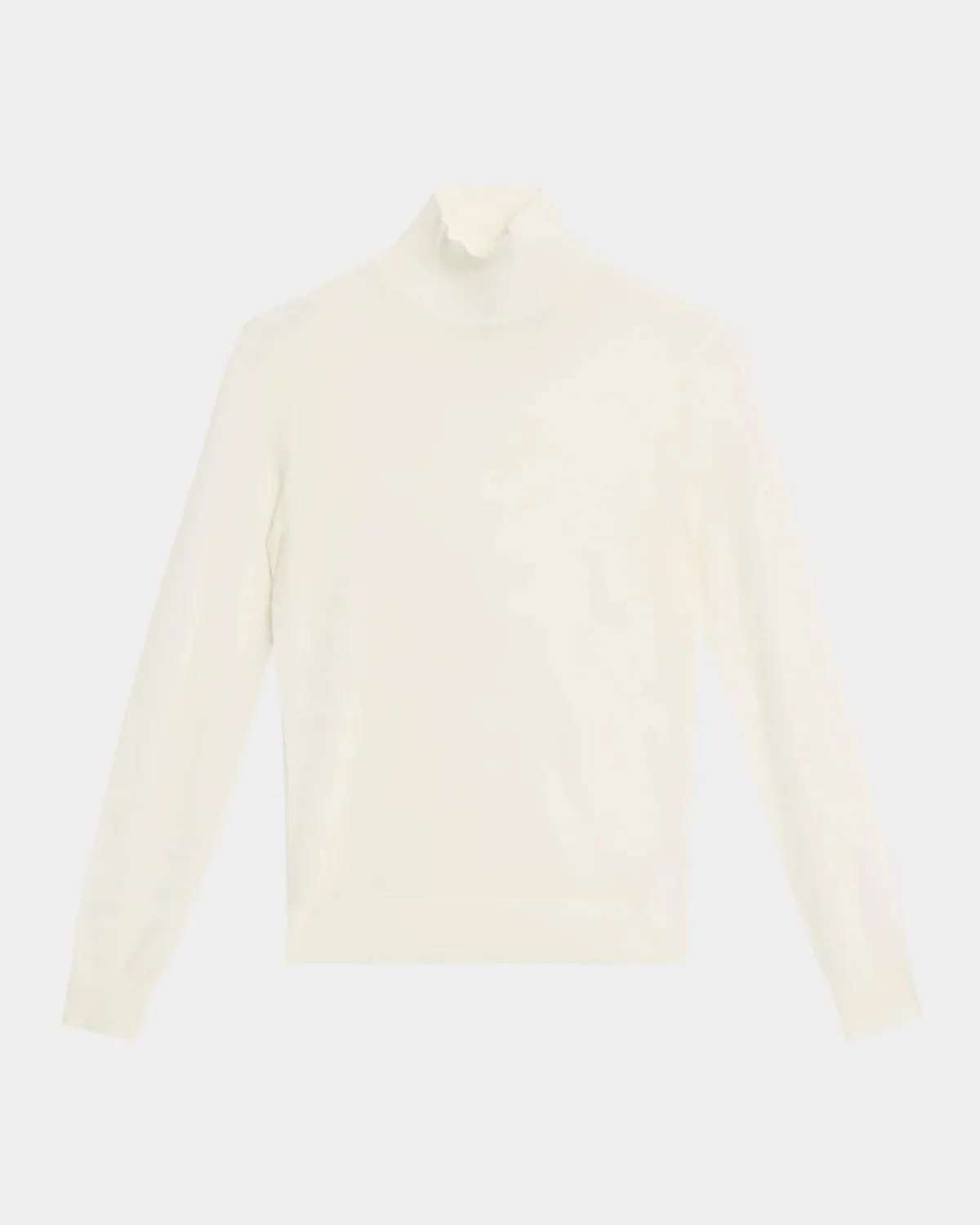 Mockneck Merino Wool Sweater - 1