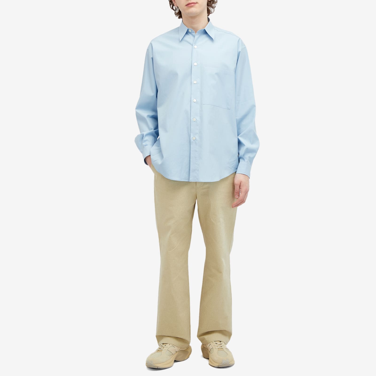 Auralee Washed Finx Shirt - 4