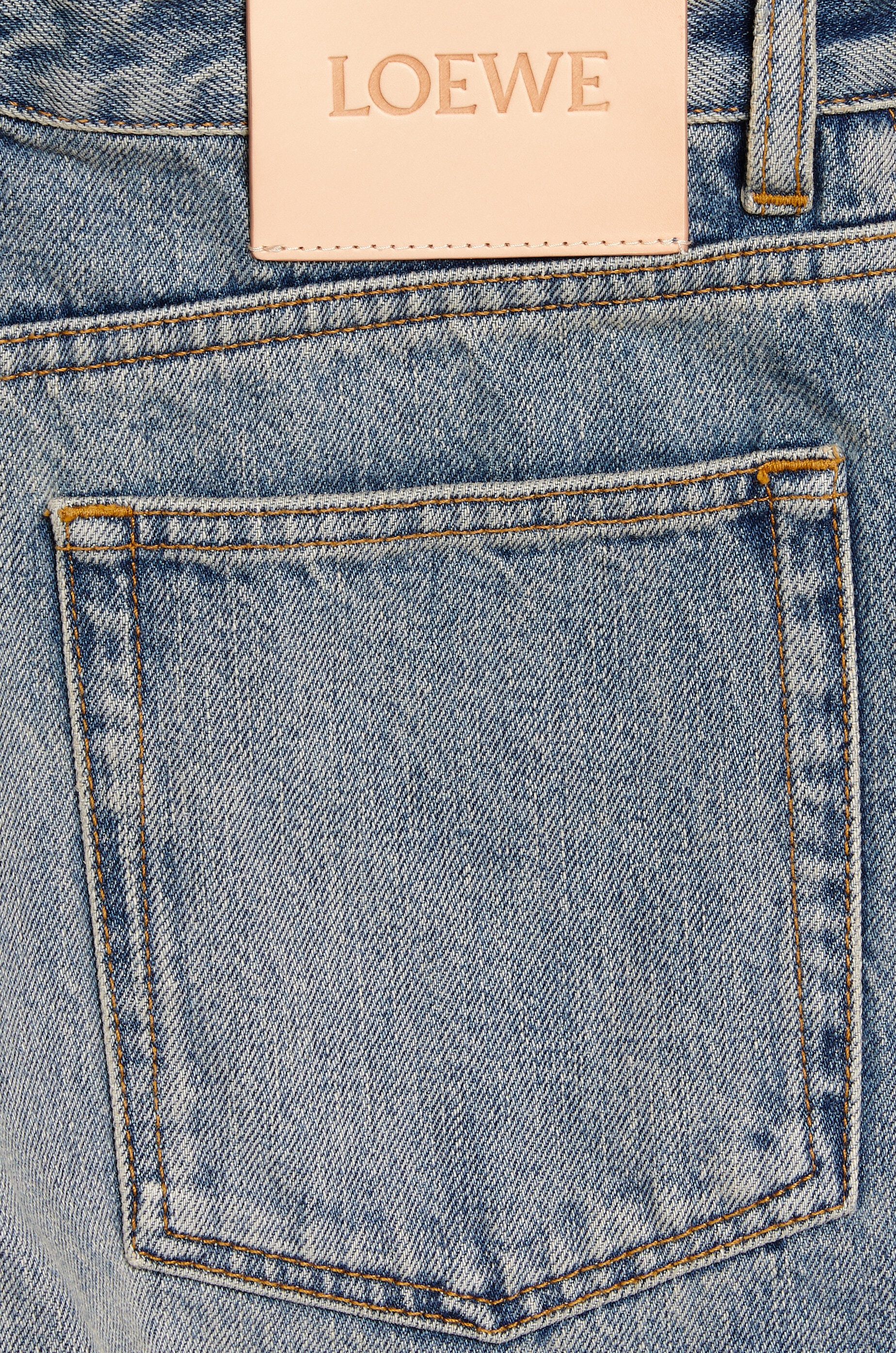 Wide leg jeans in denim - 3