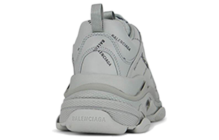 Balenciaga Triple S Sneaker 'Allover Logo - Grey' 536737W2FA11210 - 4
