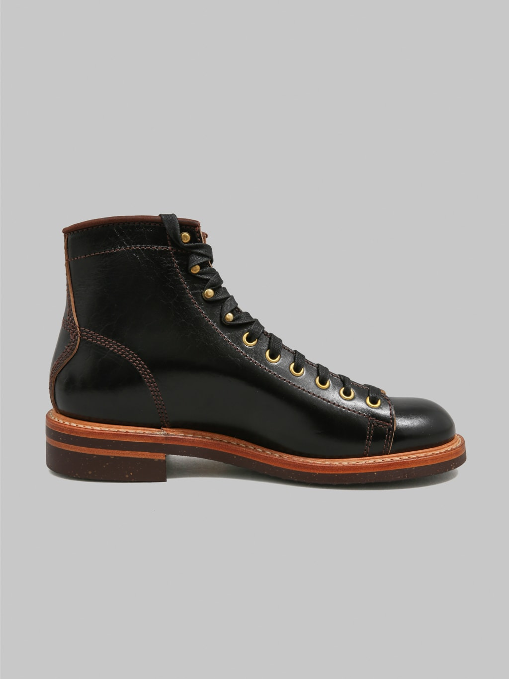 John Lofgren Monkey Boots Shinki Hikaku Horsebutt Black - 5