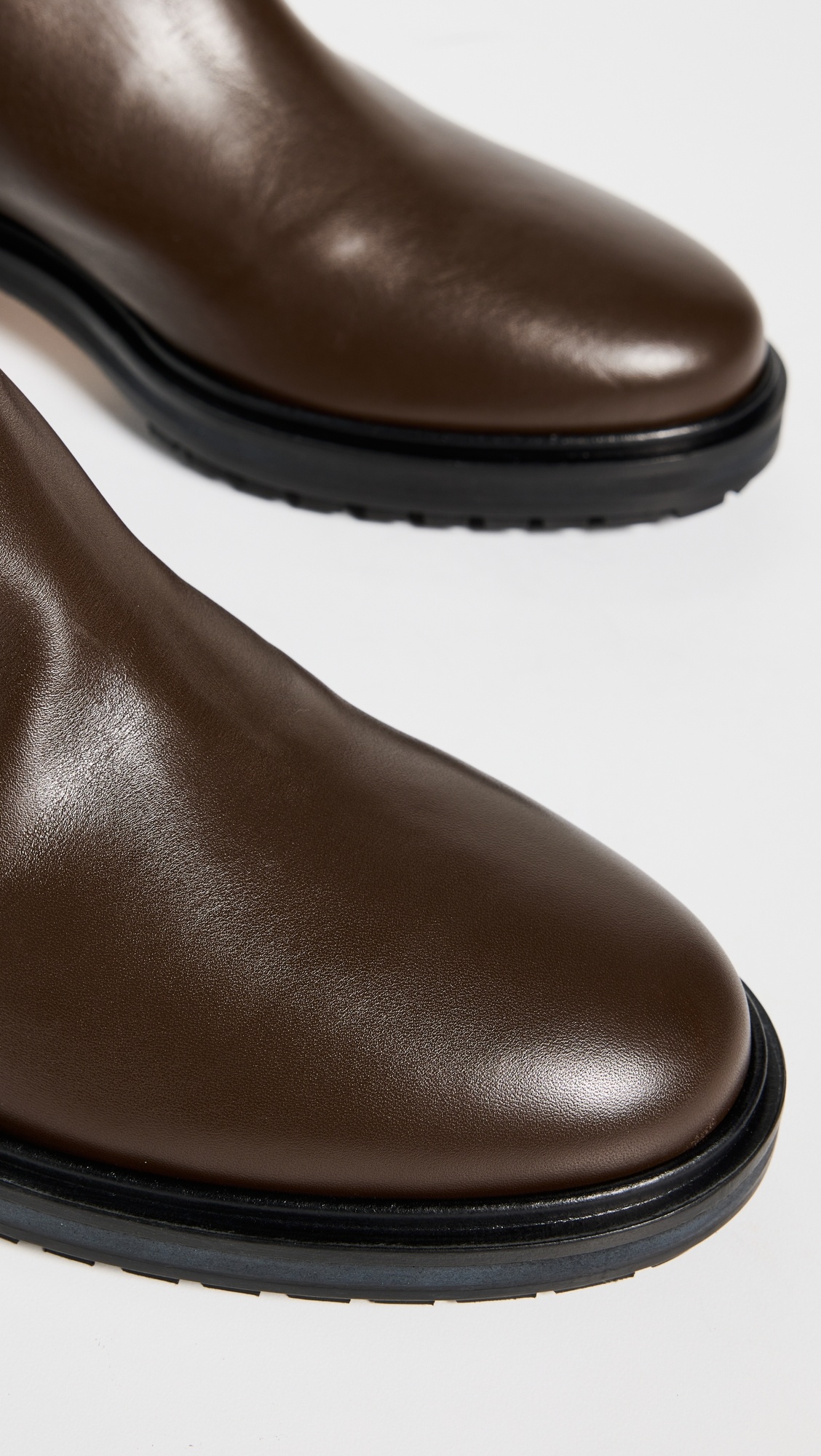 Henry Calf Leather Moka Riding Boots - 5
