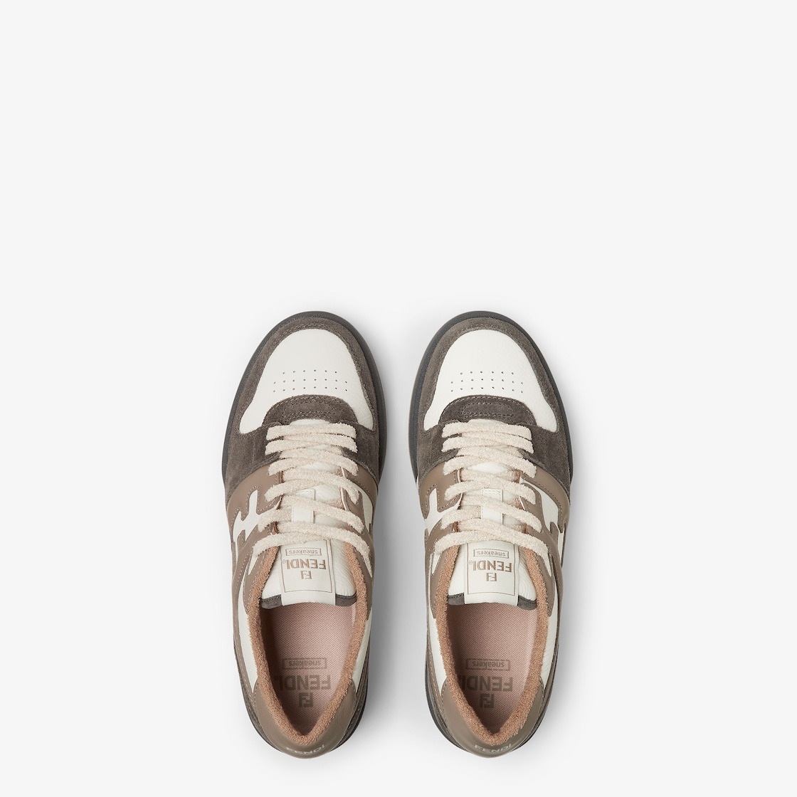 Gray suede low-tops - 4