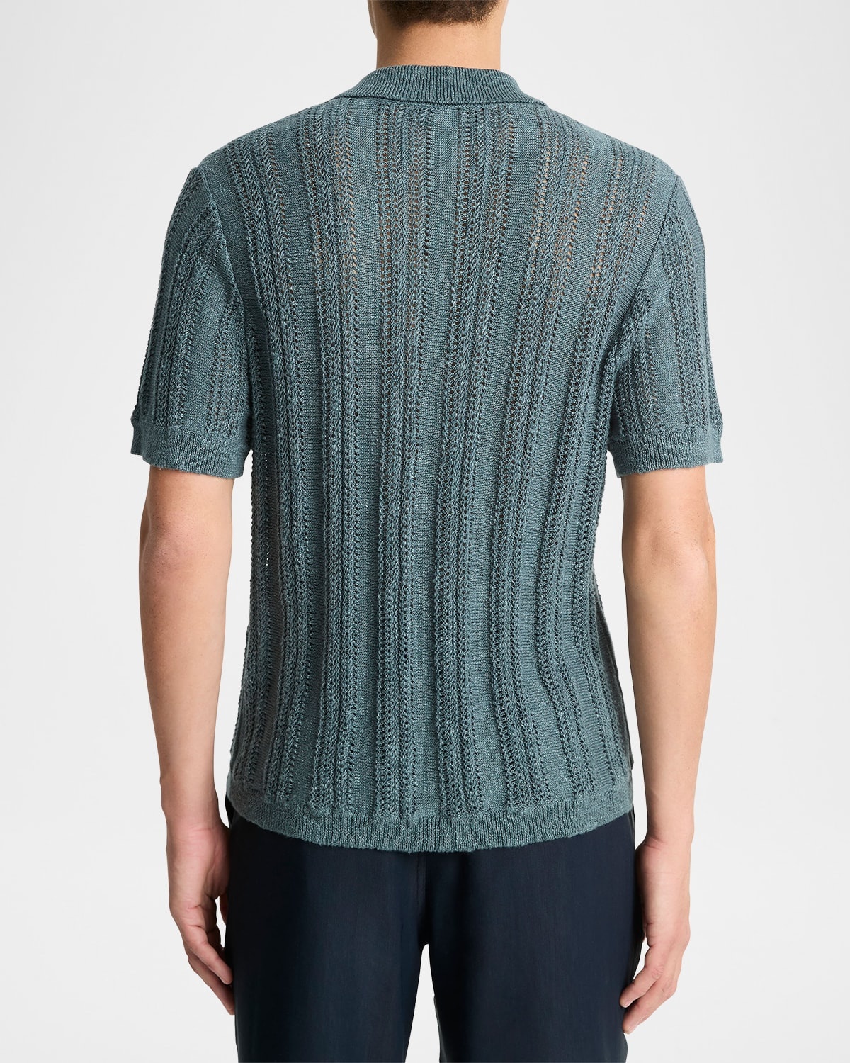Men's Crochet Cabana Shirt - 3