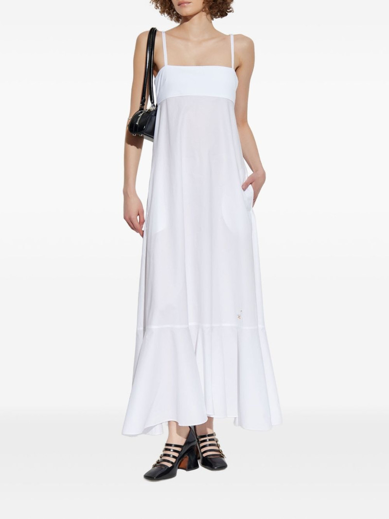 Moschino embroidered-detail maxi dress outlook