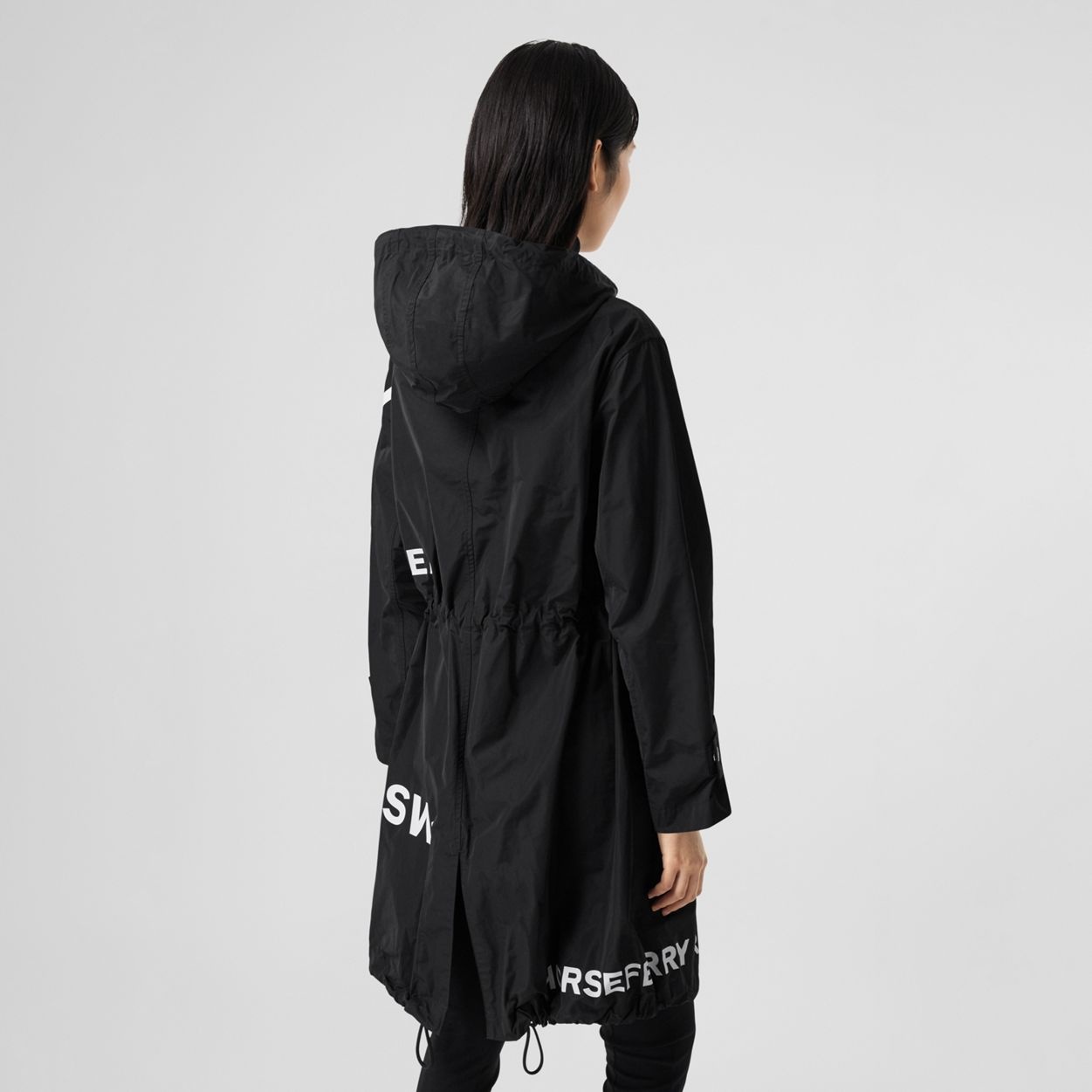 Horseferry Print Nylon Parka - 4