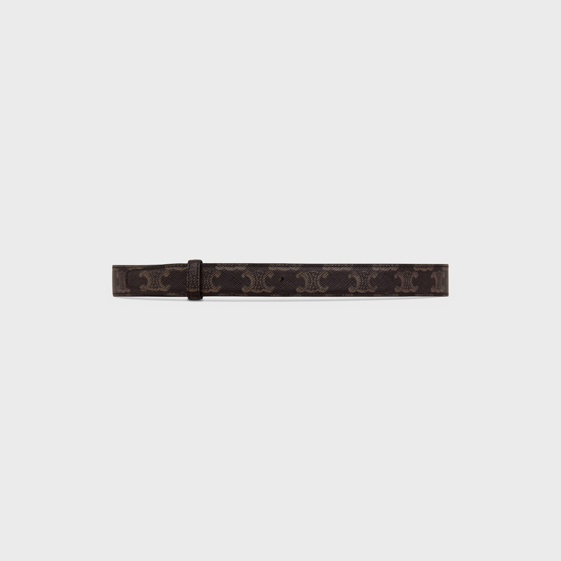 Reversible Strap 25MM IN Taurillon Leather & Triomphe Canvas - 3