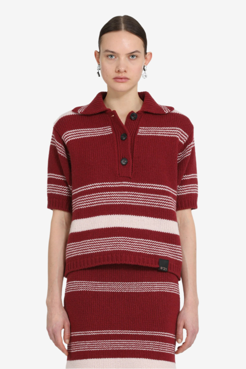 SHORT-SLEEVED STRIPED POLO SHIRT 1