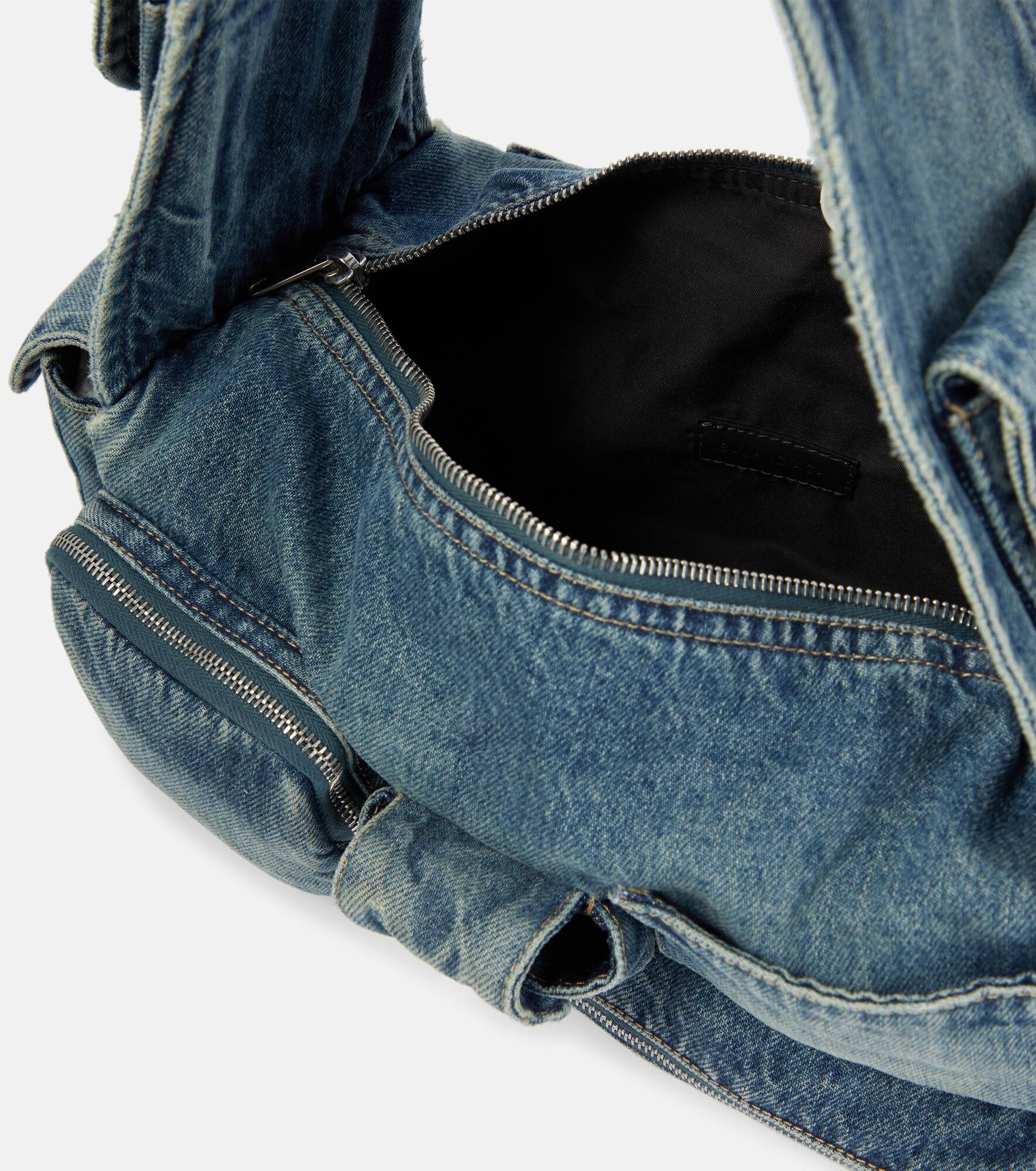 Superbusy Small denim crossbody bag - 3