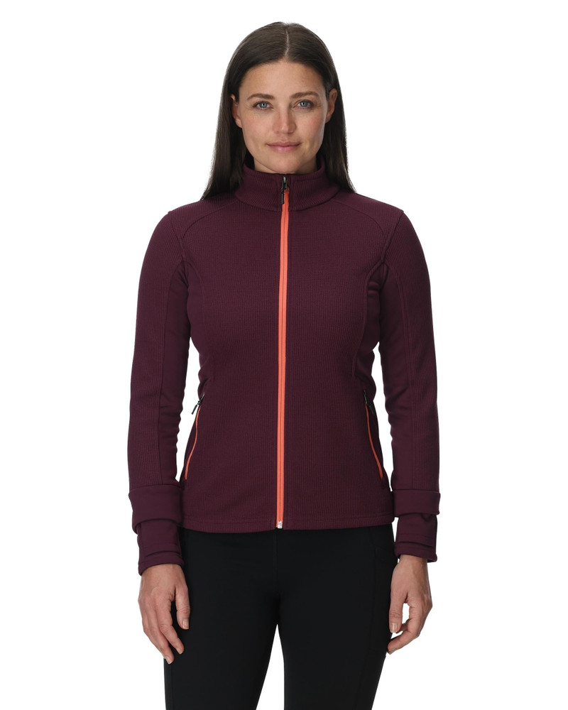Womens Bandita Sweater- Plum 3
