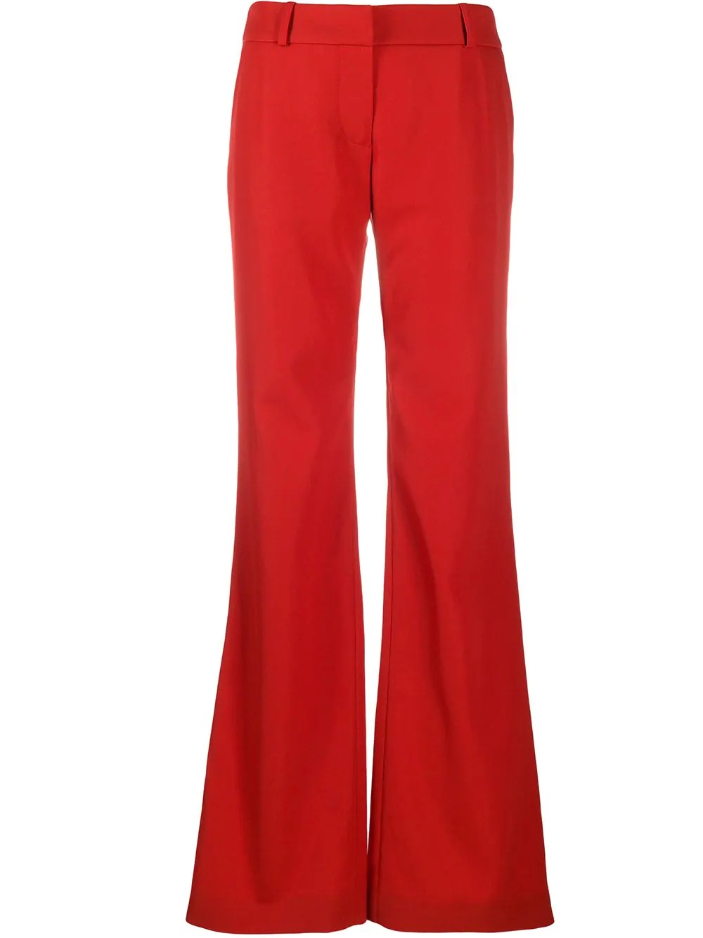 flared leg trousers - 1