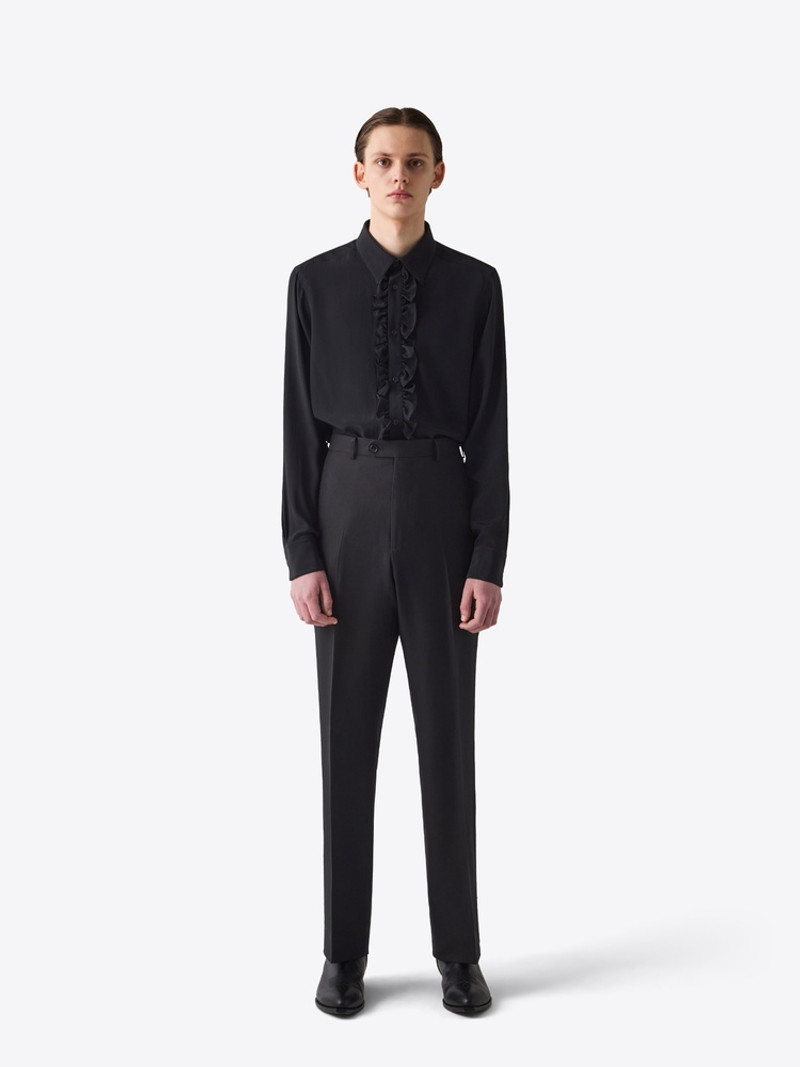 BLK DNM TROUSER 77 BLACK RAW SILK outlook