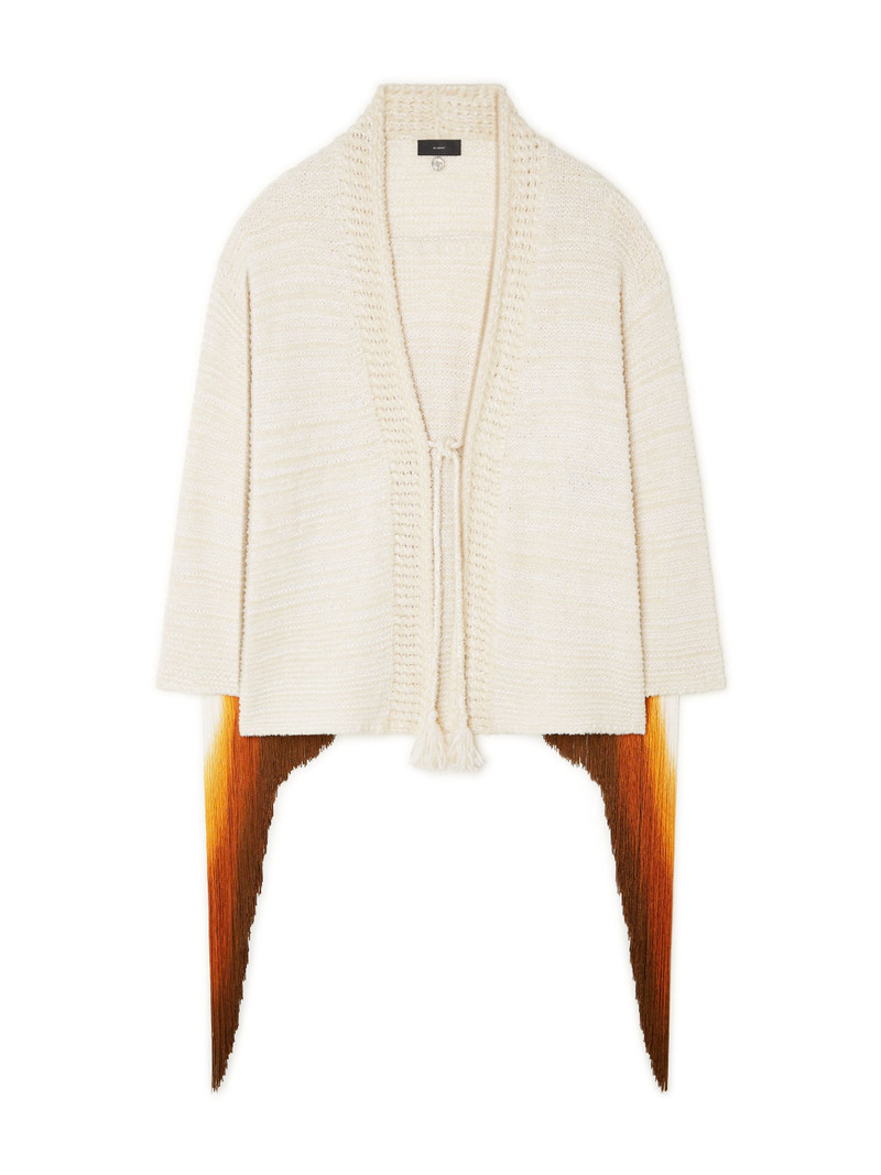 Bright Hues Fringed Cardigan 1