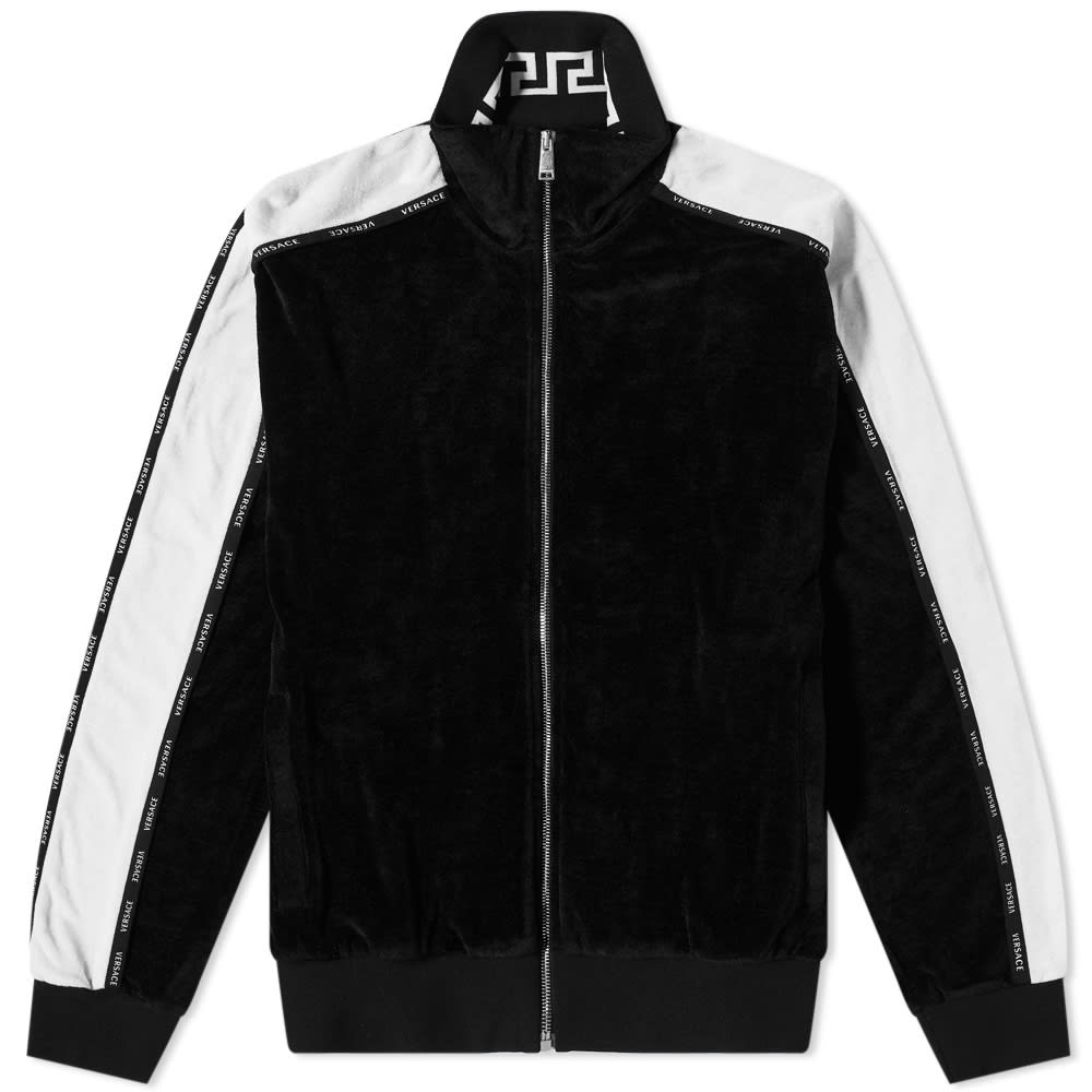 Versace Logo Taping Track Jacket - 1