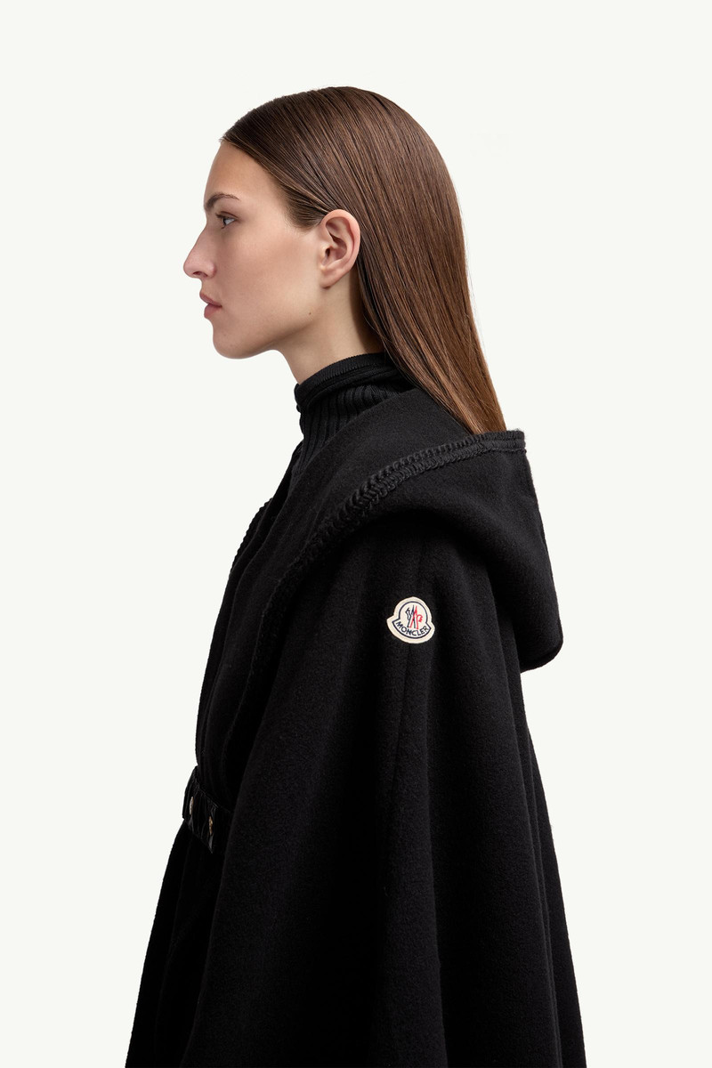 Belted Wool Cape 3