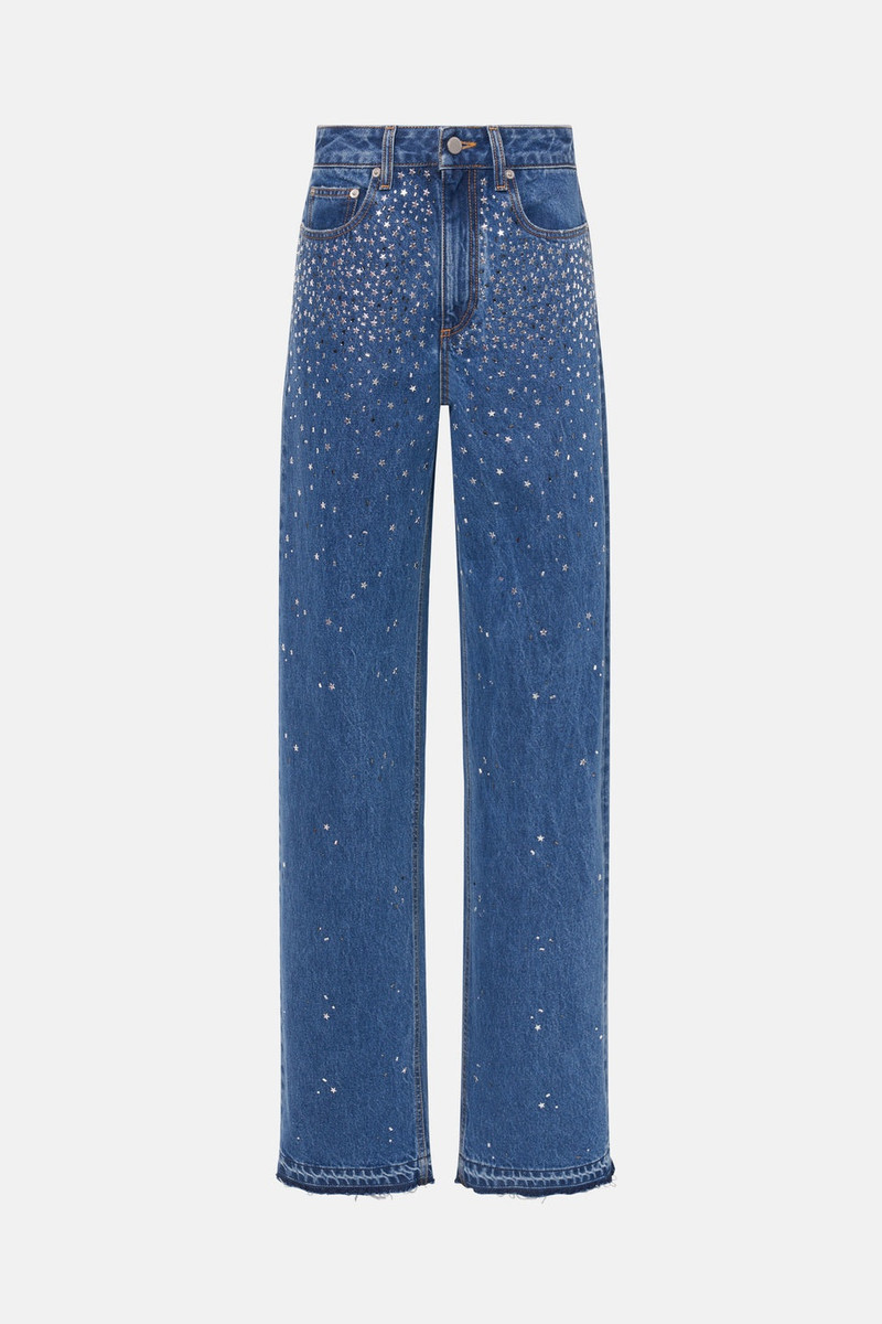 DENIM JEANS WITH HOTFIX 1