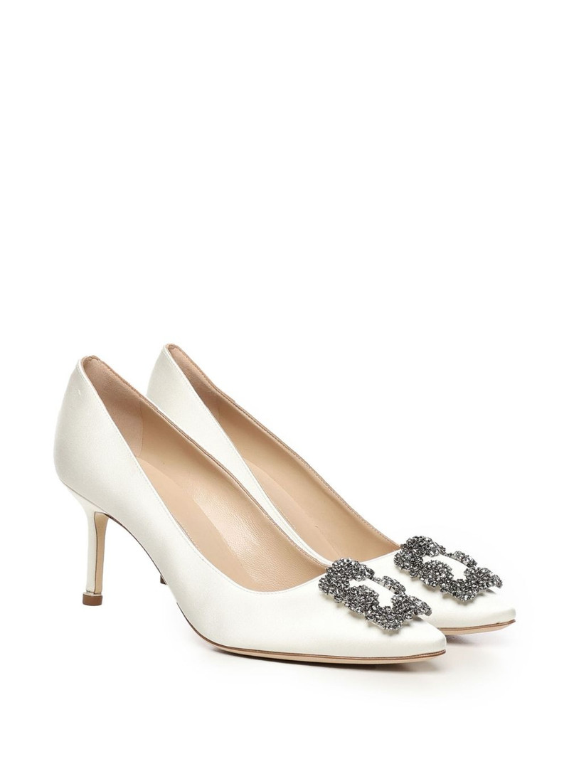 Manolo Blahnik 70mm Hangisi pumps outlook