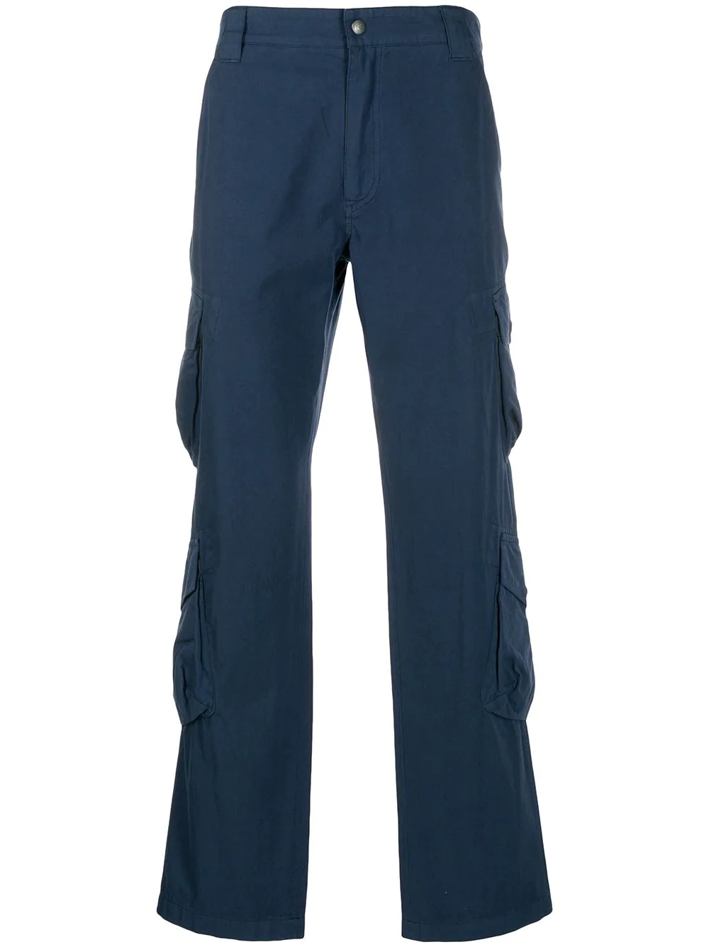 straight-leg cargo trousers - 1