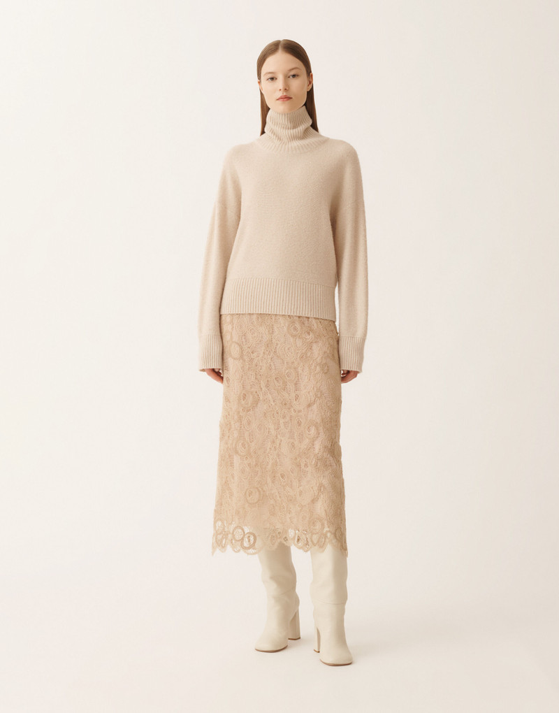 Wool and silk sweater with sequins 3