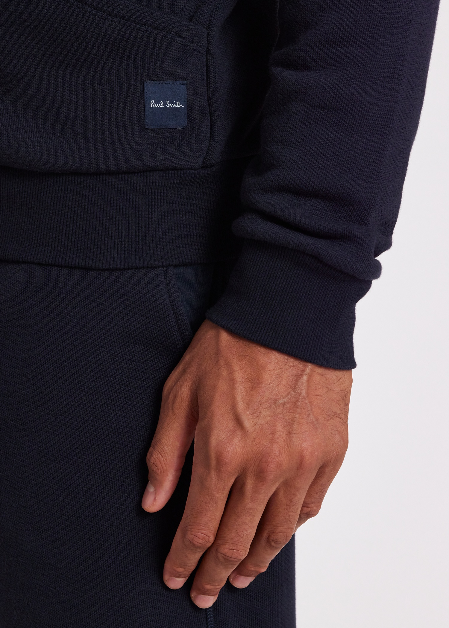 'Artist Stripe' Zip Lounge Top - 7