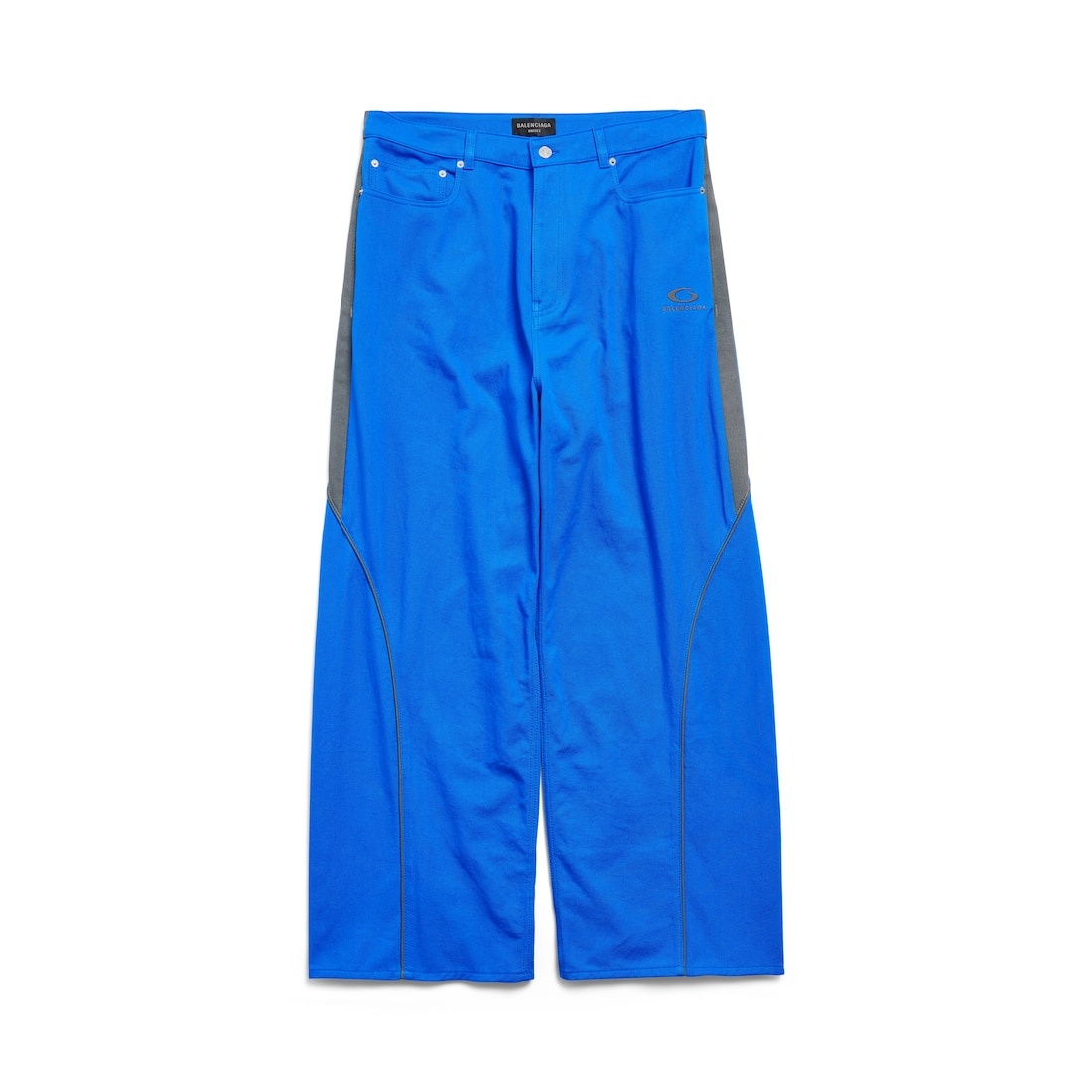 Men's Tracksuit Denim Pants in Royal Blue - 1