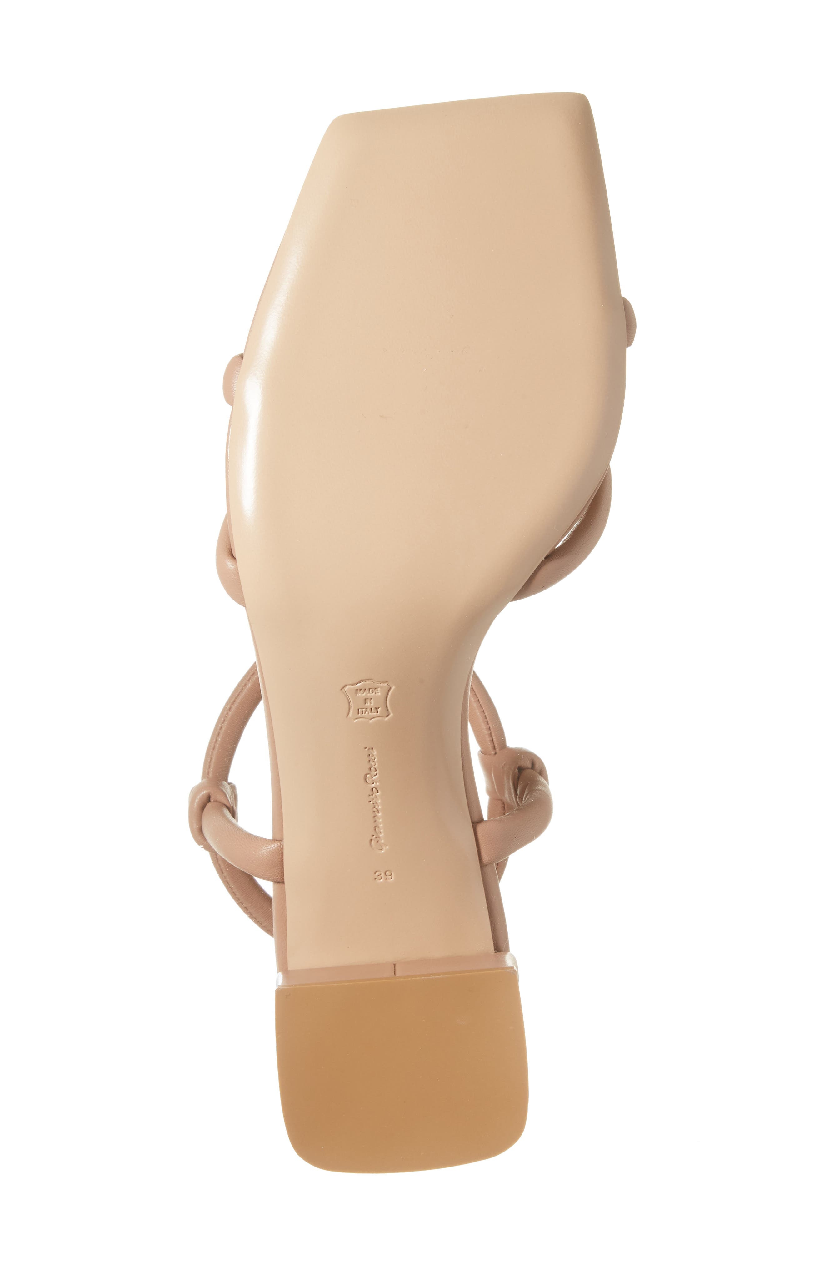 Gianvito Rossi Square Toe Slingback Sandal in Praline at Nordstrom - 6