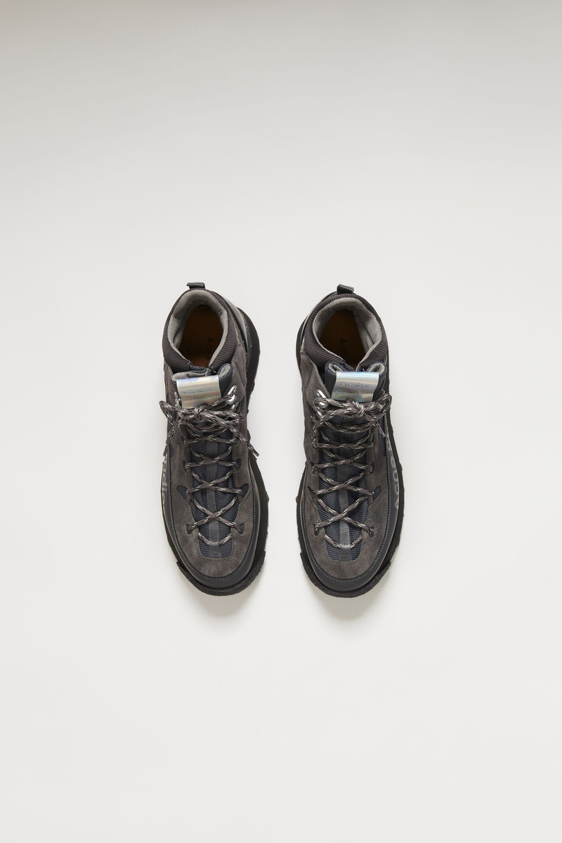 Acne Studios Trekking boots slate grey outlook
