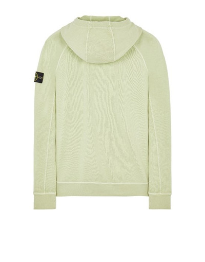 Stone Island 62160 MALFILE' FLEECE_ GARMENT DYED 'OLD' EFFECT LIGHT GREEN outlook