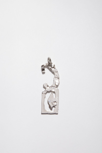 Acne Studios C pendant - Silver outlook