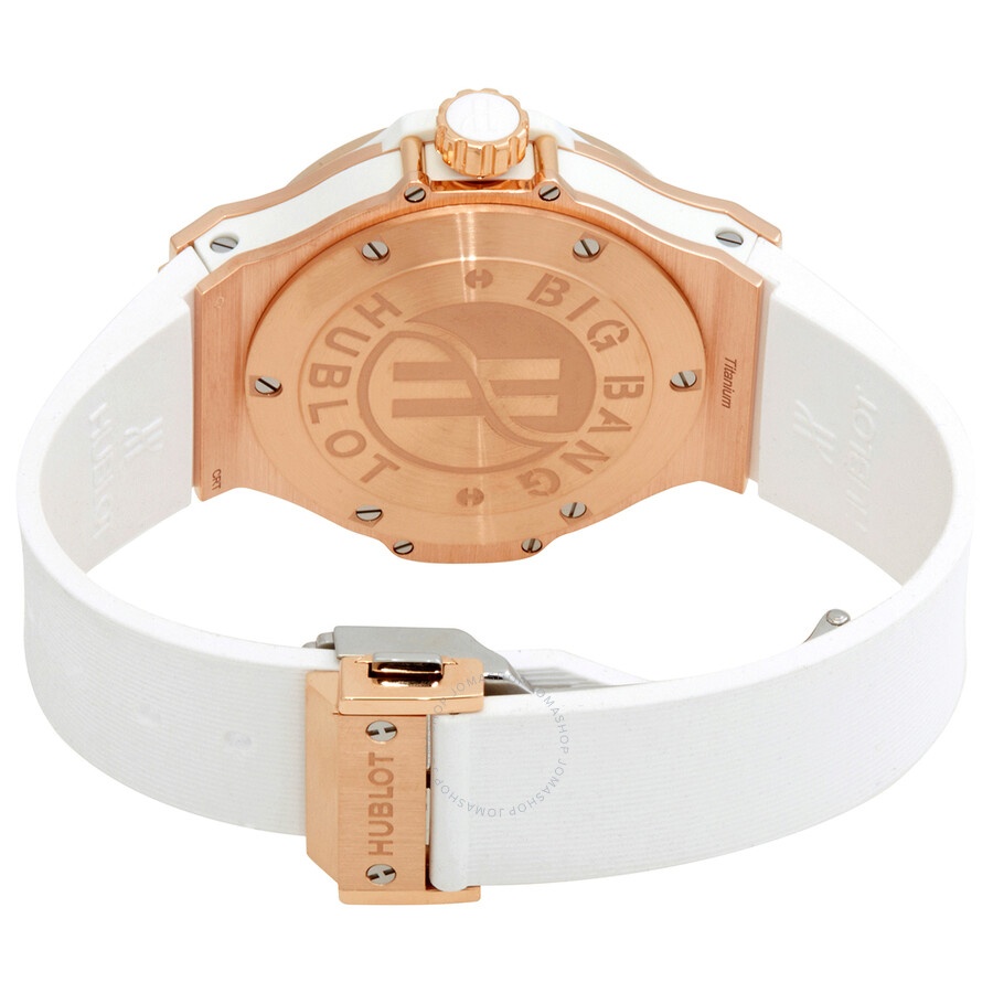 Pre-owned Hublot Big Bang White Dial Ladies Watch 361.PE.2010.RW.1104 - 3