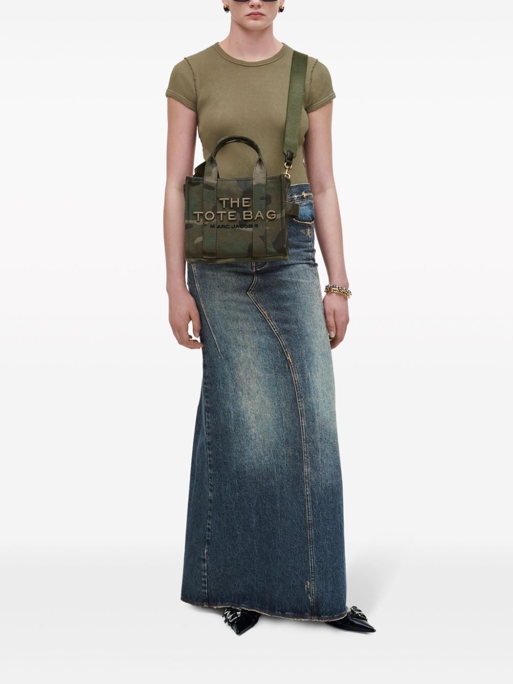 The Small Camo Jacquard Tote bag - 2