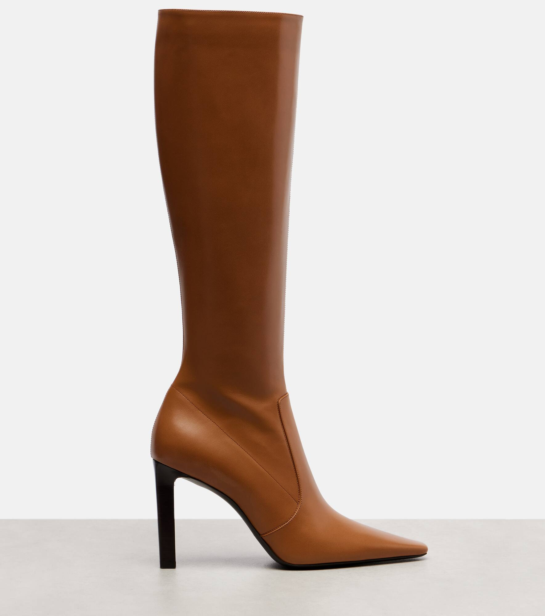 Francoise 95 leather knee-high boots - 4