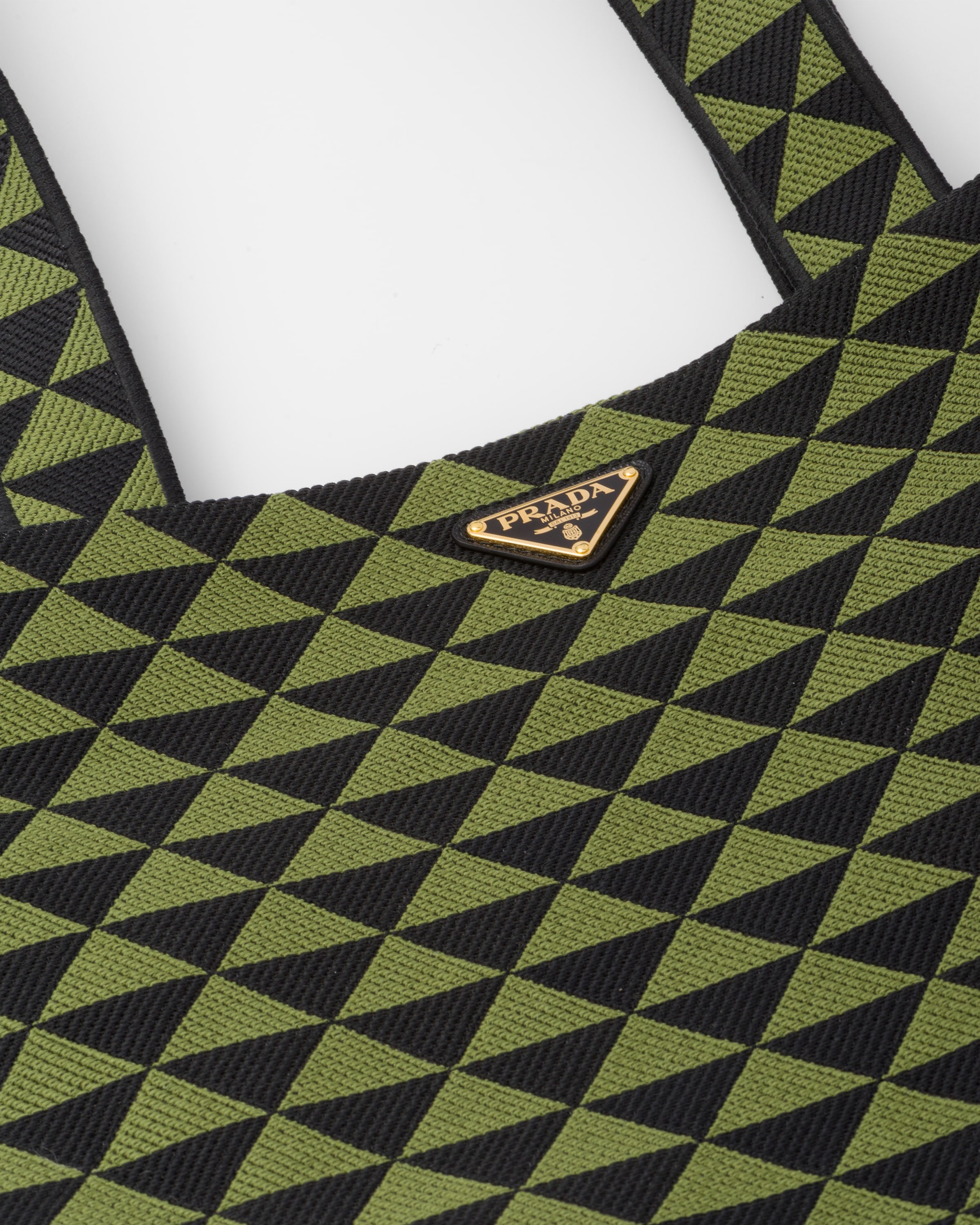 Prada Symbole bag in embroidered fabric - 7