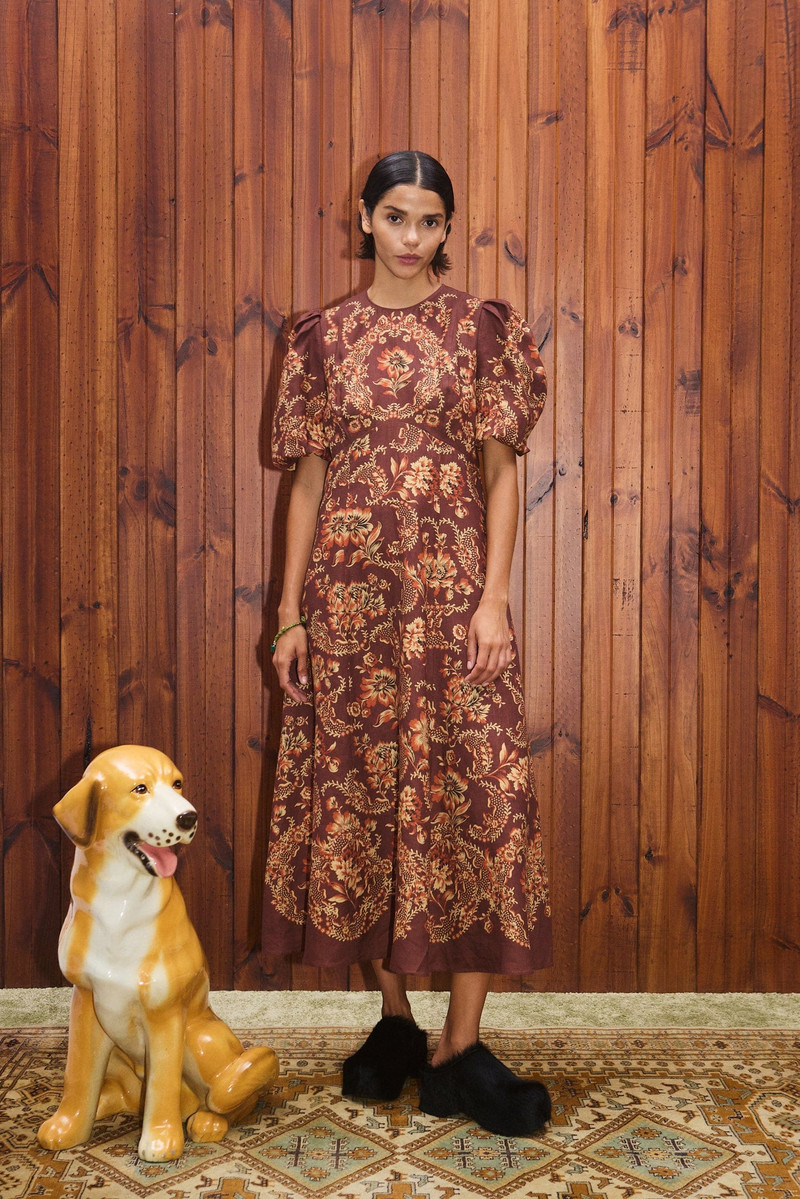 ALÉMAIS Seraphina Midi Dress outlook