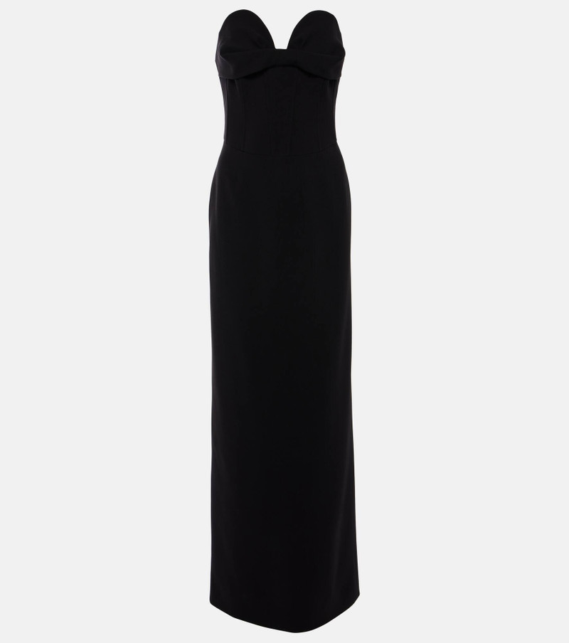 sweetheart corset maxi dress - 1